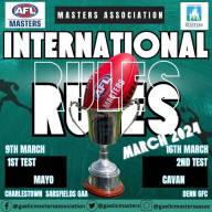 Ireland Masters romp to International Rules success
