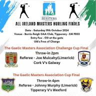 2024 Masters Hurling Finals